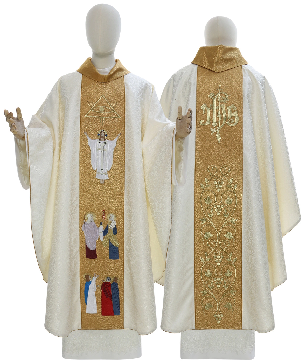 Casulla gótica Transfiguración de Jesús 492 25g ES Ars Sacra