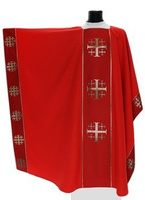 Monastic Chasuble "Jerusalem Crosses" MX009-C