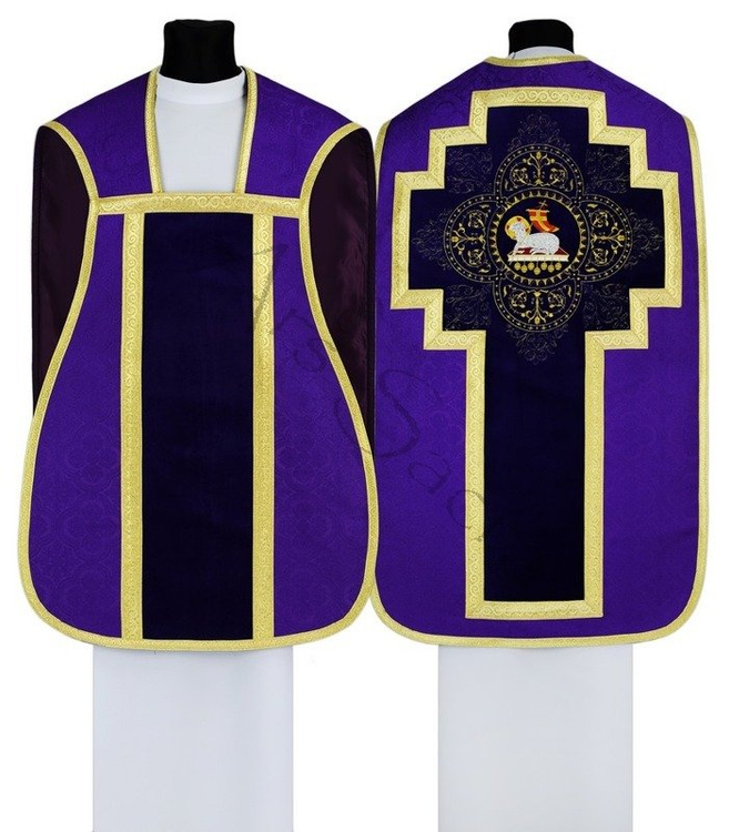 Casula romana "Agnello" R562-AF25