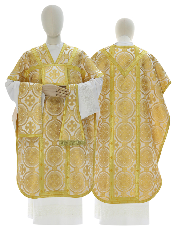 Casulla de seda "San Felipe Neri" F068-K8