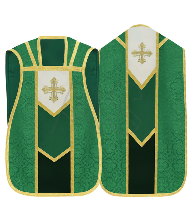 Chasuble romaine R739-AZ25