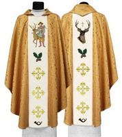 Gothic Chasuble "St. Hubert" 737-G16