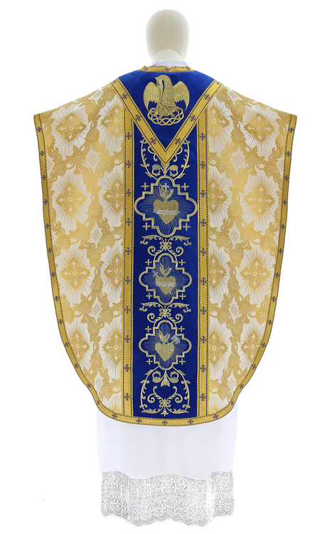 Kasel "St. Philip Neri" "Herz von Jesus, Maria, Josef" F822-AKN9-PEL