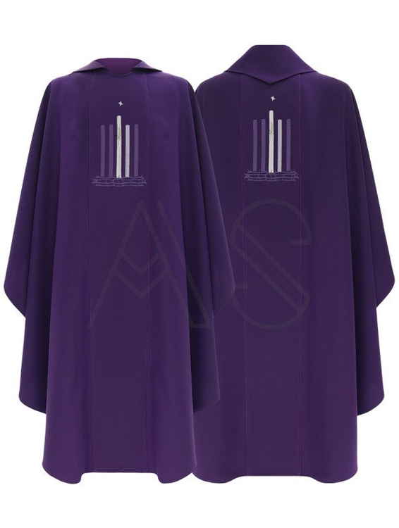 Casulla gótica "Adviento" 783-F