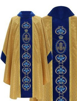 Chasuble gothique 765-AGN61g