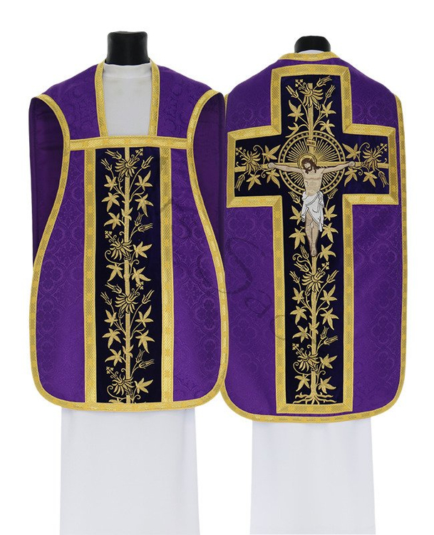 Chasuble romaine R419-ACZ25