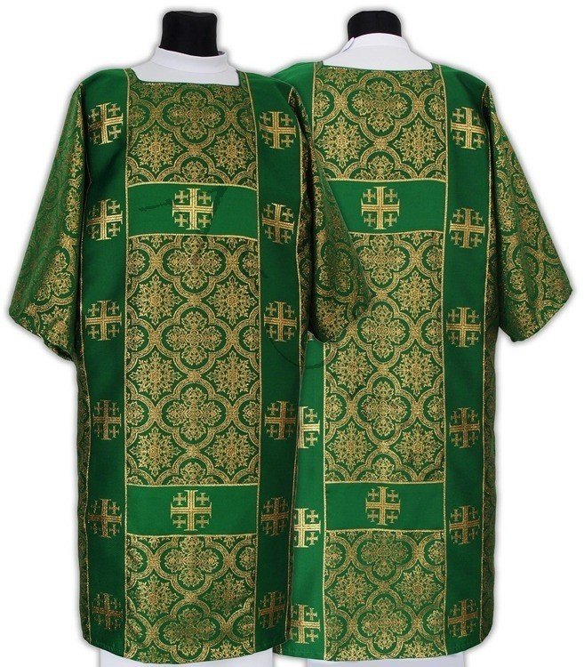 Gothic Dalmatic "Jerusalem Crosses" DF103-F14