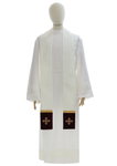 Casulla semigótica "Cordero de Dios" GY880-AKC26
