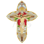 Applique brodée "Holy Trinity"