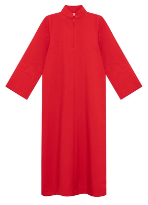 Soutane d'autel rouge ASC3-C
