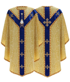 Chasuble semi-gothique "Noël" GY477-AGN26