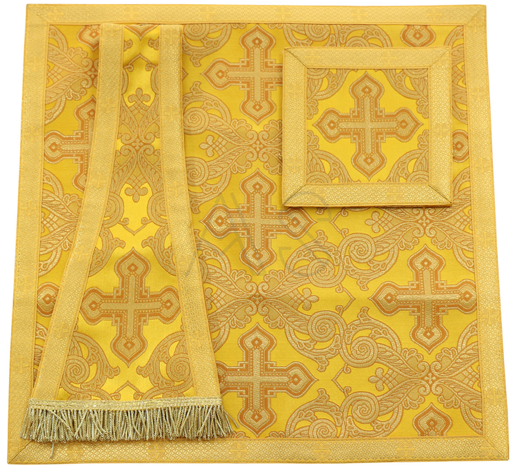 Casulla de seda "San Felipe Neri" F068-G64