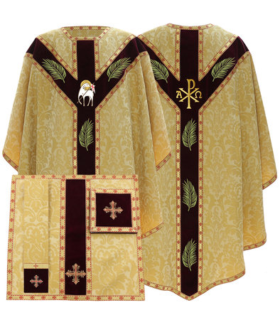 Chasuble, burse, maniple, chalice veil GYGVMB786-26
