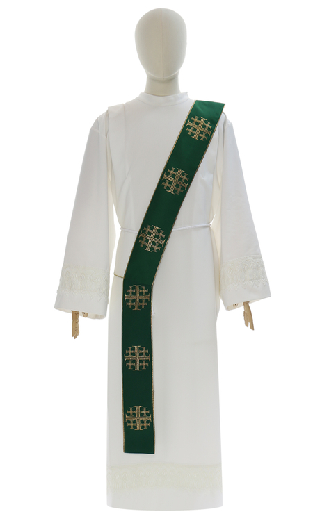 Deacon stole "Jerusalem Crosses" SD103-Z
