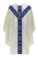 Chasuble semi-gothique mariale GY579-A14