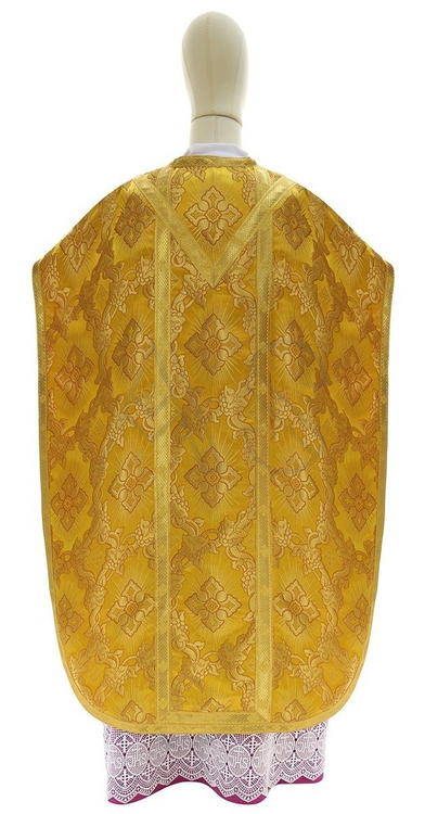 Chasuble en soie "Saint Philippe Neri" F068-G9