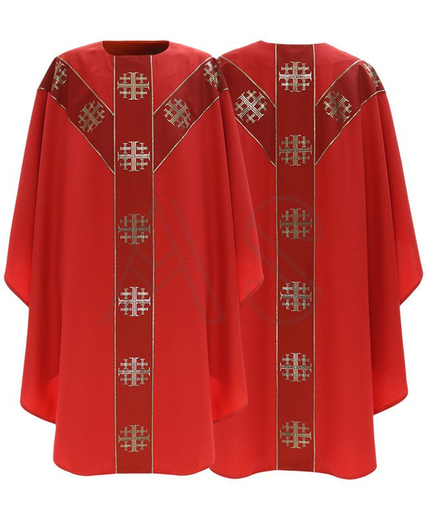Casulla semigótica GY103-C