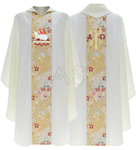 Casulla gótica "Cordero de dios" 852-K26