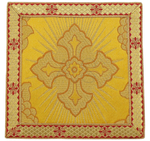 Casula romana "Cuore di Gesù, Maria, Giuseppe" R822-AGC9