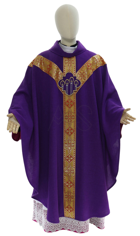 Semi Gothic Chasuble "Advent" Y114-F27g-AP