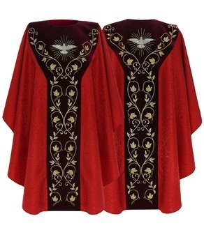 Chasuble gothique "Saint Esprit" G653-AC25