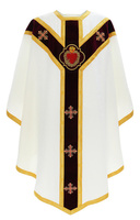 Chasuble semi-gothique "Coeur de Jésus" GY881-AKC26