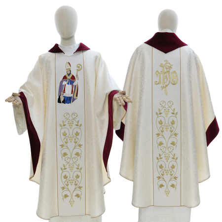 Casulla gótica "San Martín" 495-A25