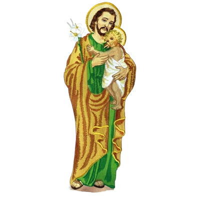 Embroidered Applique "Saint Joseph"