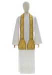 Roman chasuble "Heart of Jesus, Mary, Joseph" R822-AGC8