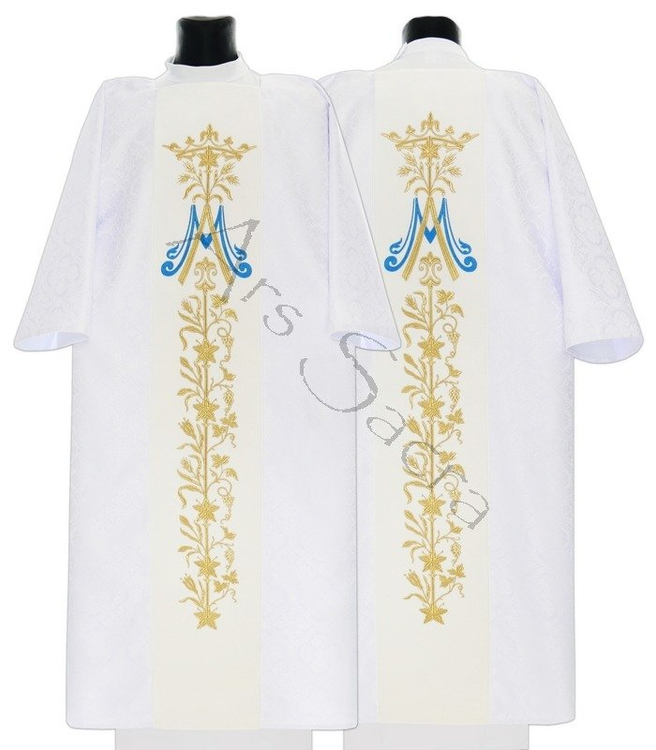 Dalmática gótica mariana D581-AB25