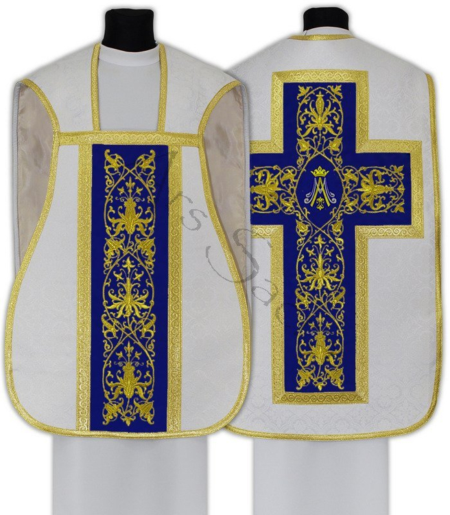 Marian Roman chasuble R749-BN25