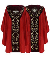 Chasuble gothique "Saint Esprit" G653-AC25