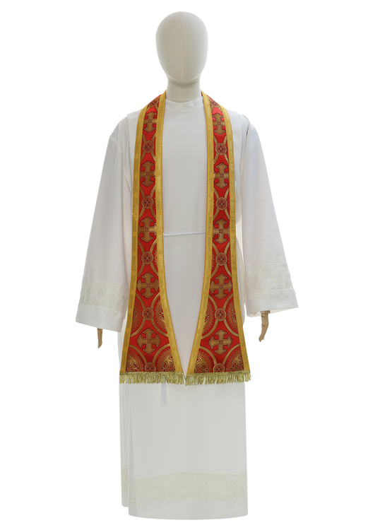Chasuble en soie "Saint Philippe Neri" F068-C8
