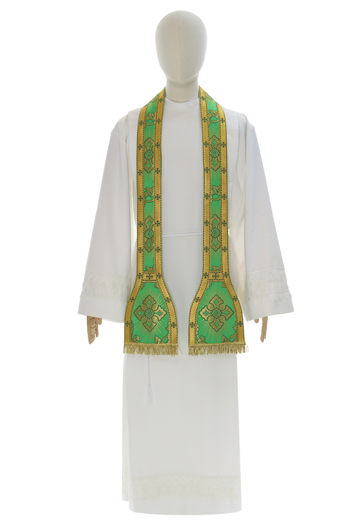 Roman chasuble "Heart of Jesus, Mary, Joseph" R822-AZ9