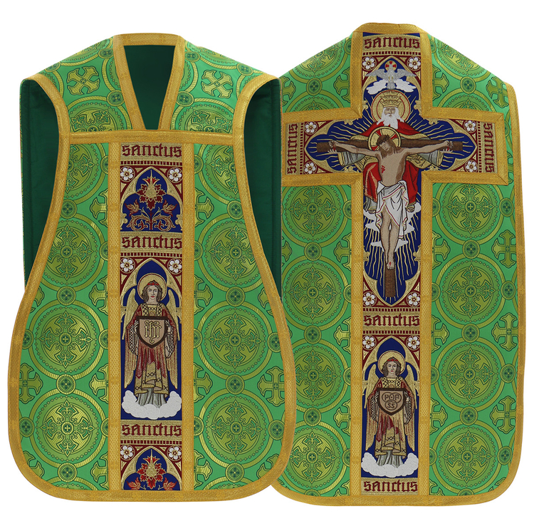 Chasuble romaine "Sainte Trinité" R778-8