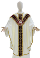 Semi Gothic Chasuble "Lamb" GY883-AKC26