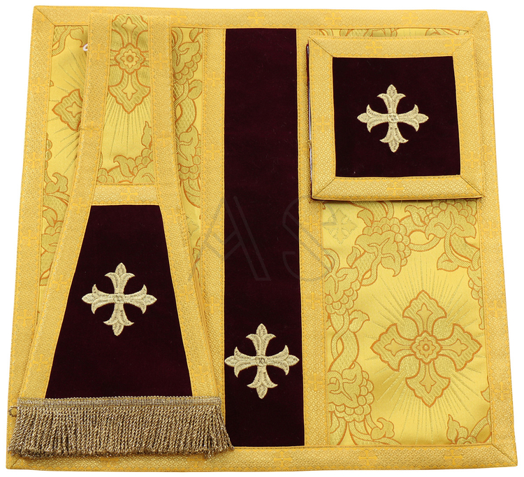 Casulla de seda "San Felipe Neri" F831-AKC9