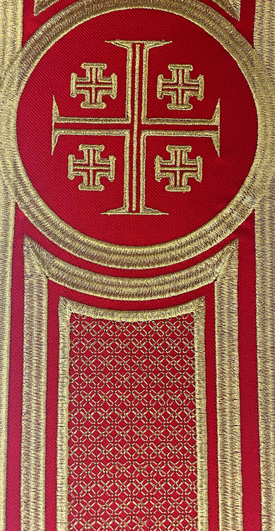 Gotische Kasel "Jerusalemkreuze" 914-25