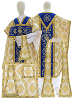 Marian chasuble "St. Philip Neri" "Heart of Jesus, Mary, Joseph" F822-AKN9
