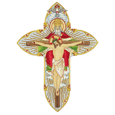 Applique brodée "Holy Trinity"