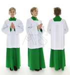 Green altar server cassock ASC-Z