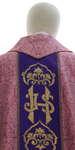 Gothic Chasuble IHS