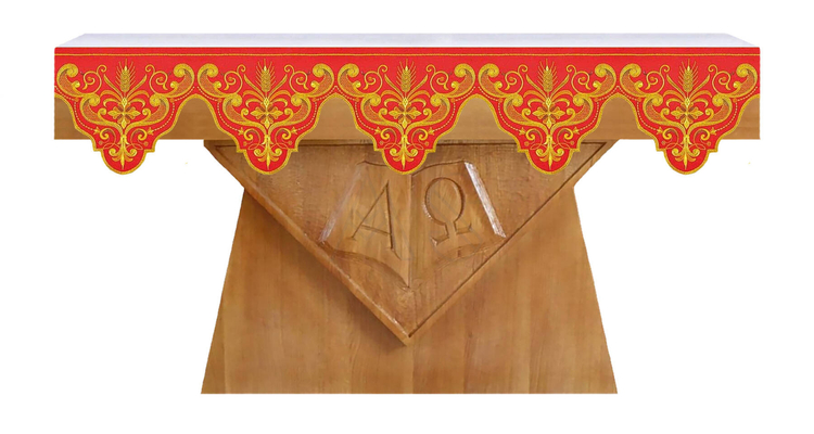 Nappe d'autel brodée OBR-44