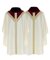 Chasuble semi-gothique Y729-AKC25g