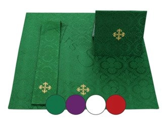 Set de bourses, manipules, voiles de calices SET-GVMB-25