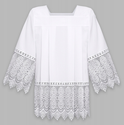 Surplice with lace K21-B