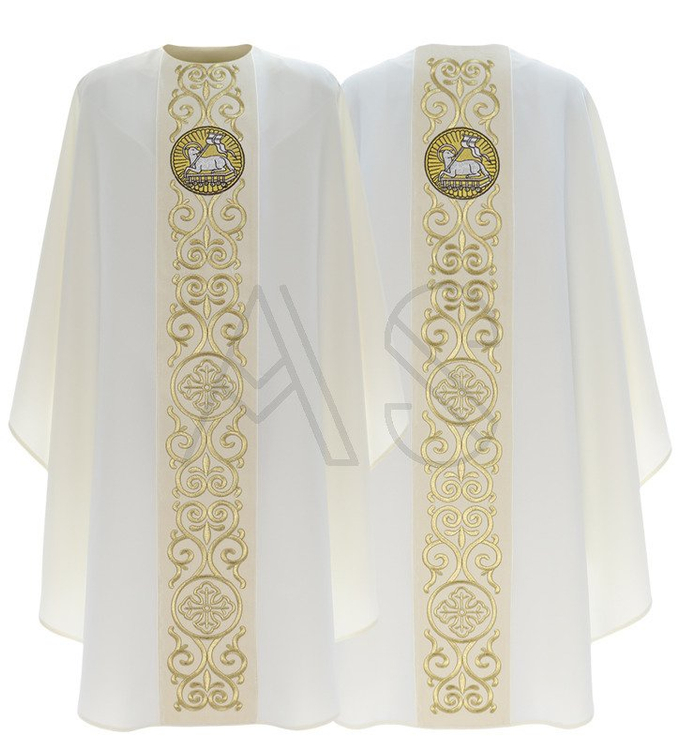 Chasuble gothique "Agneau" G706-AK
