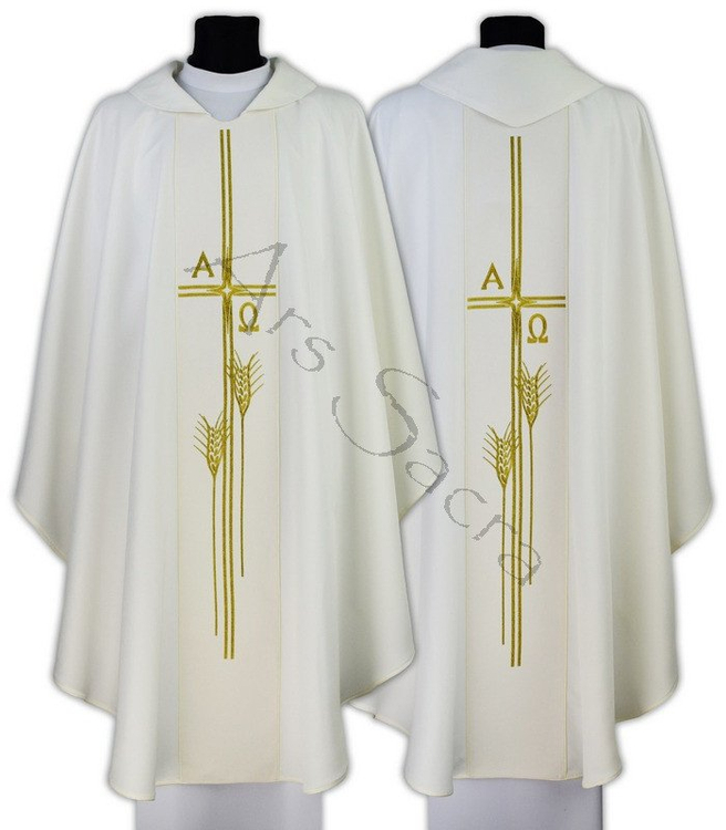 Casula gotica "Alpha & Omega" 678-C
