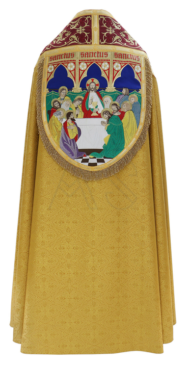 Römische Pluviale "Das letzte Abendmahl" KT701-GCC16h26