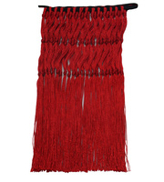 Red fringes FRINGES-C